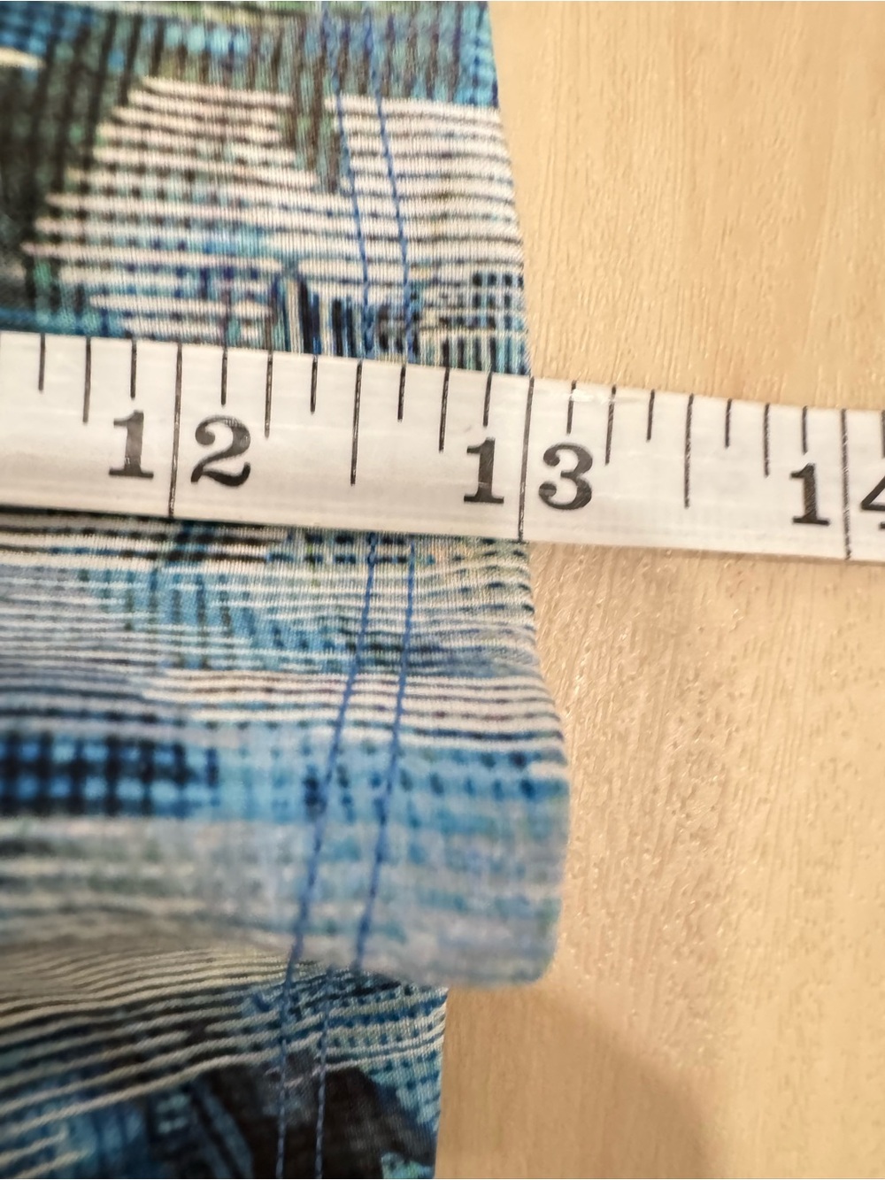 EUC Lululemon Pace Rival Skirt (Regular) *No Panels Sun Dazed Multi Blue 6 - Picture 15 of 16